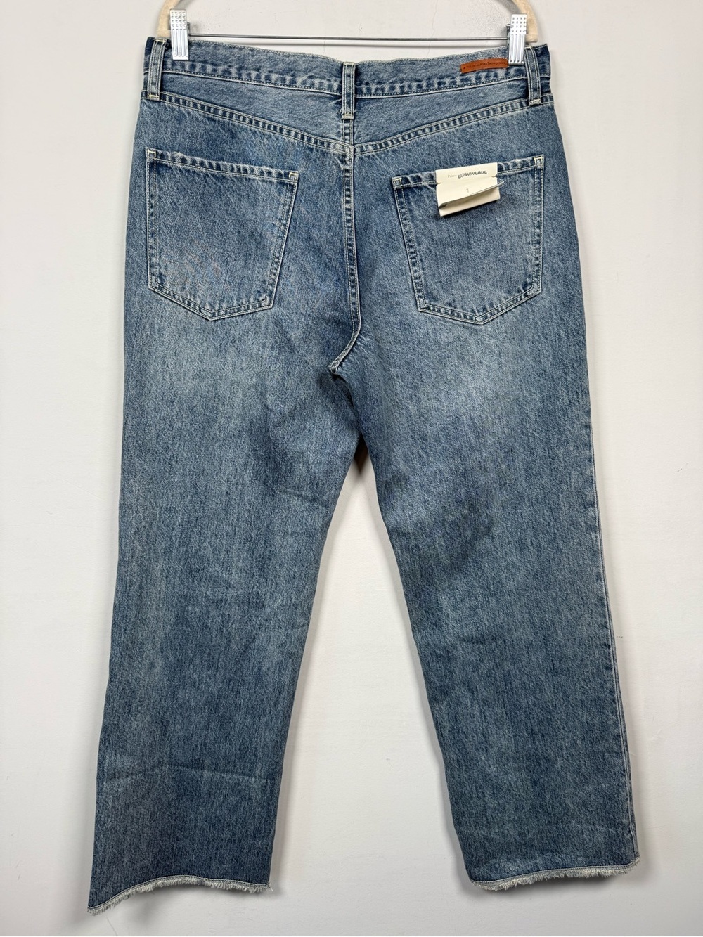 Anthropologie Pilcro Folio Relaxed High-Rise Cropped Jeans Size 31 NWT - Picture 5 of 11